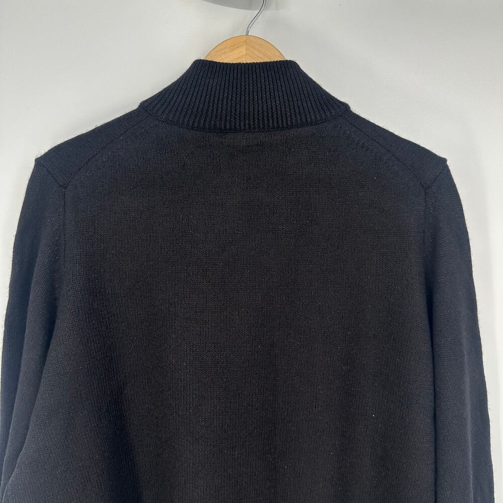 Naked Cashmere Men’s Quarter Zip Sweater Linen Cashmere Blend Pullover Preppy - Picture 7 of 10